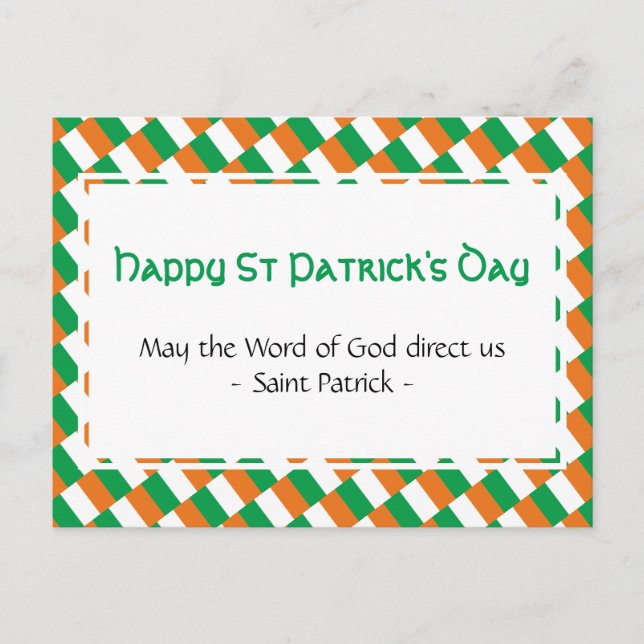 ST PATRICK'S DAY inspirationsoffert Vykort (Framsida)