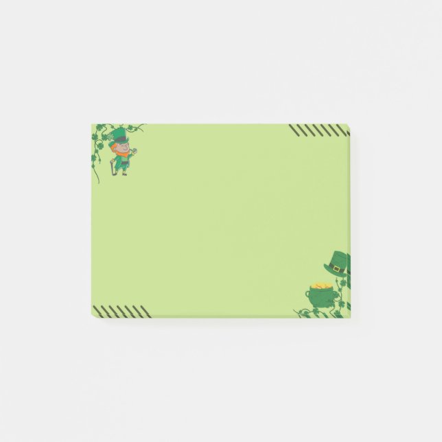 St. Patrick's Day Inspired Post-it Notes (Framsida)