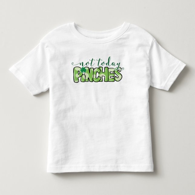 St patricks day inte i dag klämmer ljus t shirt (Framsida)