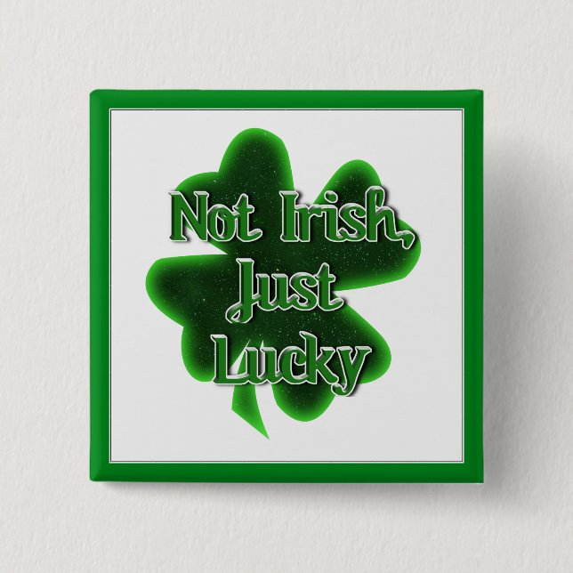 St. Patrick's Day - inte Irish, bara Naughty Knapp (Framsida)