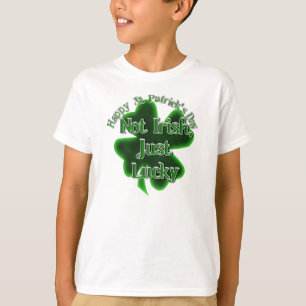 St. Patrick's Day - inte Irish, Just Lucky Tee