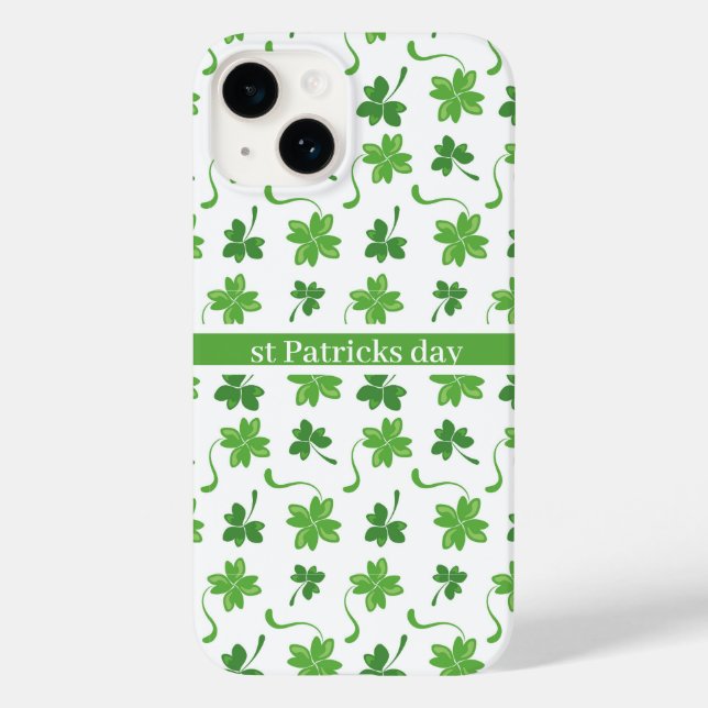 st patricks day iphone case (Baksida)