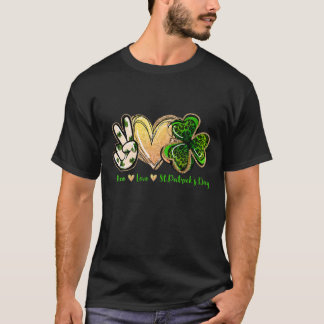 St. Patrick's Day Ireland As Fook Horseshoe T Shirt
