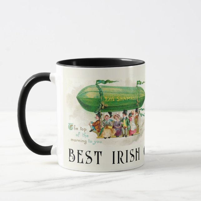 St. Patrick's Day Ireland Best Irish Underbar Gran Mugg (Vänster)