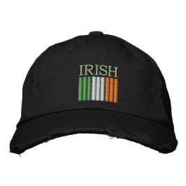 St. Patrick's Day Ireland Flagga Hat Broderad Keps