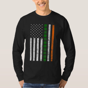 St. Patricks Day Irish American Flagga Ireland Sha T Shirt