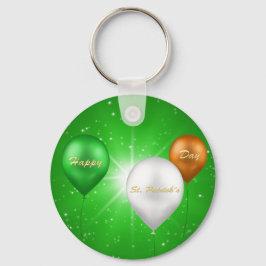 St. Patrick's Day Irish Balloons - Keychain Nyckelring
