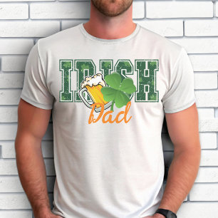 St. Patrick's Day Irish Beer Klöver Pappa T-shirt