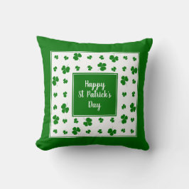 St patrick's day Irish Blessings Shamrock Mönster Kudde