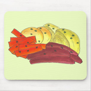 St. Patrick's Day Irish Corned Beef Cabbage Potato Musmatta