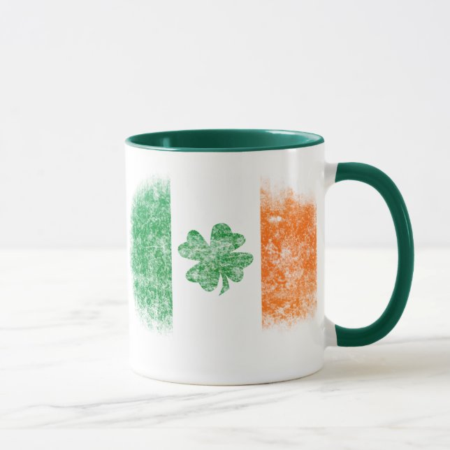St. Patrick's Day Irish Flagga Mugg (Höger)