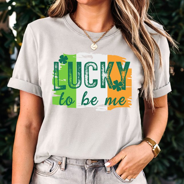 St. Patrick's Day Irish Flagga T-Shirt (Skapare uppladdad)