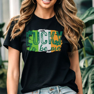 St. Patrick's Day Irish Flagga T-Shirt