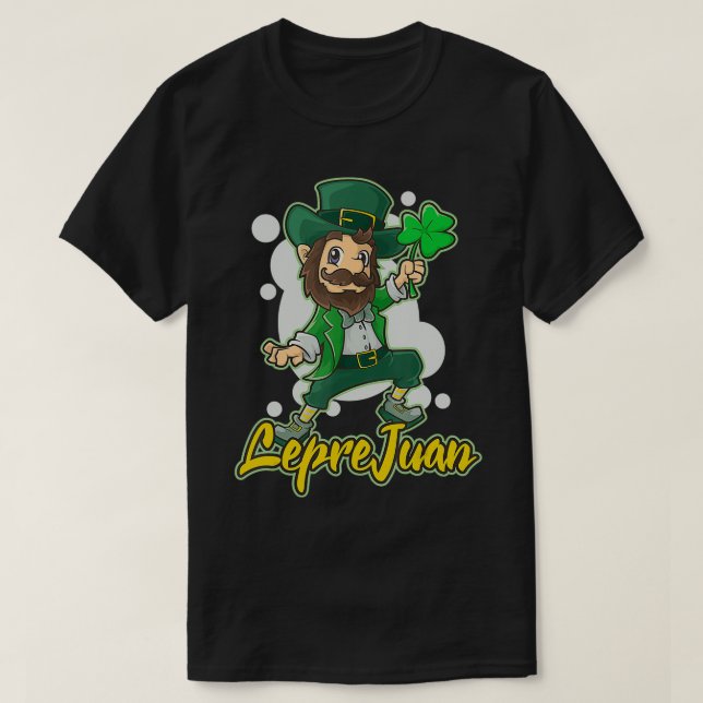 St Patricks Day Irish Funny Ireland Latino Gift Fo T Shirt (Design framsida)