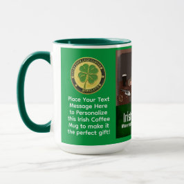 St patrick's day Irish Gangster Personlig Gift Mugg