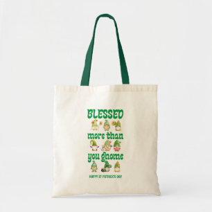 St patrick's day Irish Gnomes Tygkasse