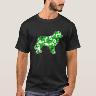 St. Patrick's Day Irish Golden Retriever Hund Sham T Shirt