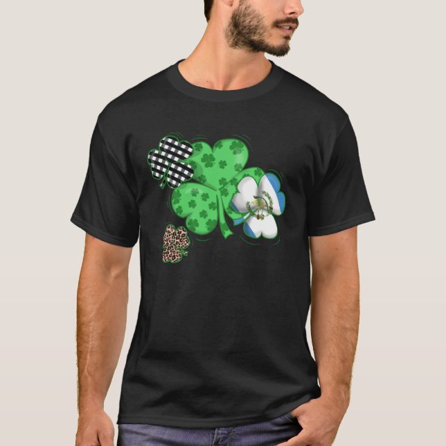 St Patricks Day Irish Green Guatemala Guate Chapin T Shirt (Framsida)