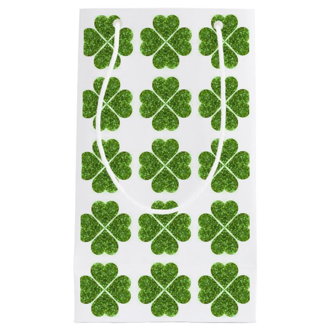 St. Patrick's day, Irish grönt glittrande klöver (Framsidan)