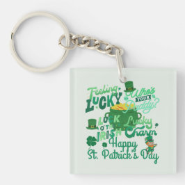 St. Patrick's Day Irish grönt hade tur Shamrock