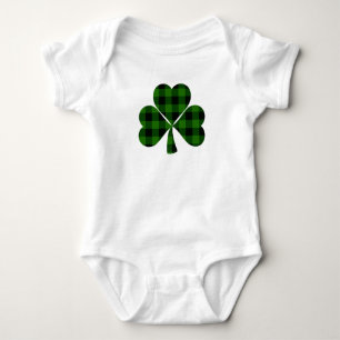 St. Patrick's day, Irish grönt plaid Shrock T Shirt