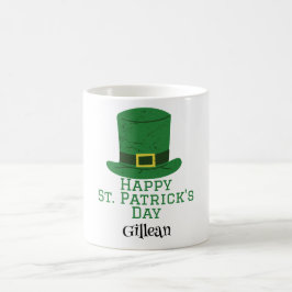 St. Patrick's Day Irish grönt som hade Shamrock Kaffemugg