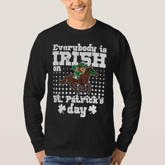 St Patrick's Day Irish Ireland Booze Gaelic Drinki T Shirt (Framsida)