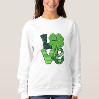 St. Patrick's Day Irish Kärlek Shamrock Grönt Play T Shirt