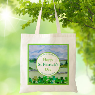 St patrick's day Irish Landscape Family Namn Tygkasse