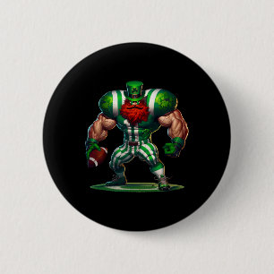St patrick's day Irish Leprechaun Footll Player Sp Knapp