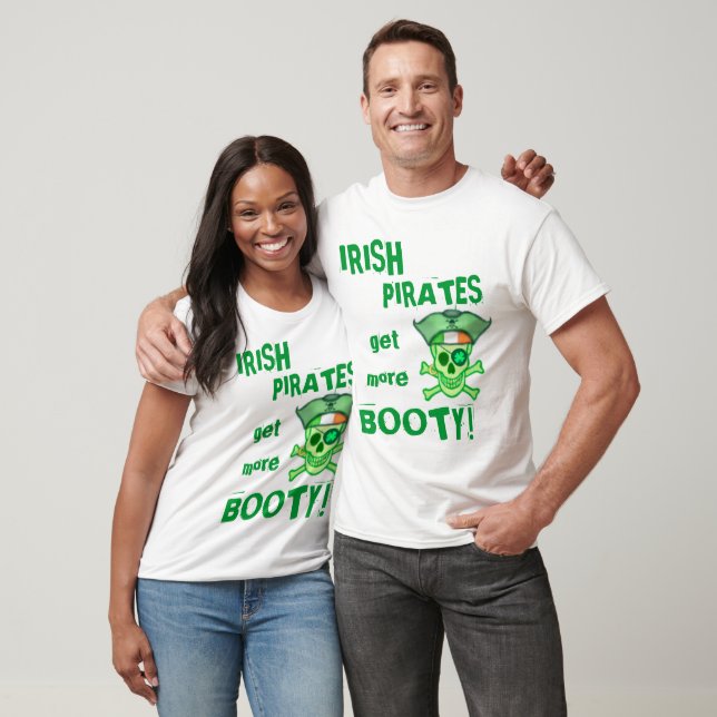 St. Patrick's Day Irish Pirat T-Shirt (Unisex)