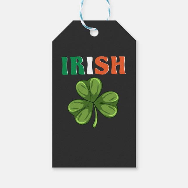 St. Patrick's Day - Irish Presentetikett (Framsidan)