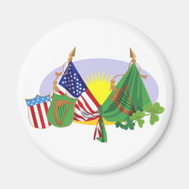 St. Patrick's Day Irish Pride Magnet (Framsidan)