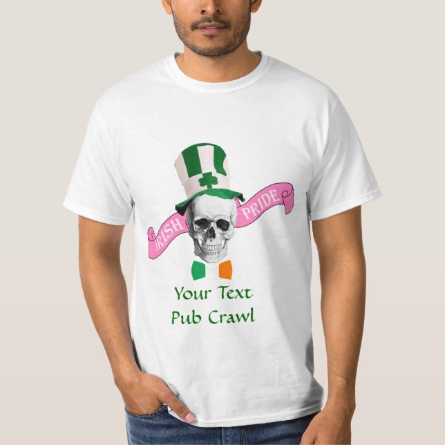 St patrick's day Irish pride Tee (Framsida)