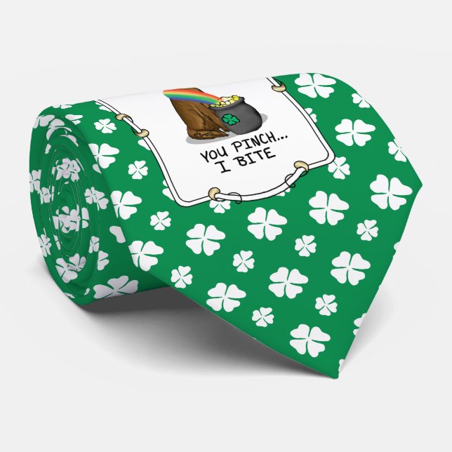 St. Patrick's Day Irish Setter Hund (red 1) Slips (Rullad)