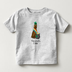 St. Patrick's Day Irish Setter Hund (red 1) T Shirt