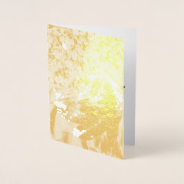 St. Patrick's Day Irish Setter i Klöver, ZSSG Folierat Kort