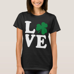 St patrick's day Irish Shamrock Grönt Klöver T Shirt