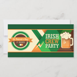 St patrick's day Irish Shamrock Party