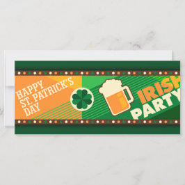 St patrick's day Irish Shamrock Party