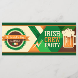 St patrick's day Irish Shamrock Party