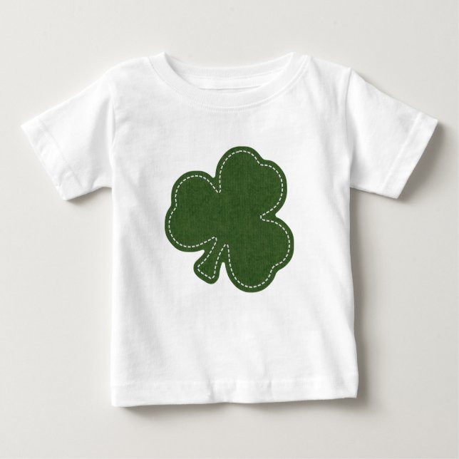 St patrick's day Irish Shamrock T Shirt (Framsida)