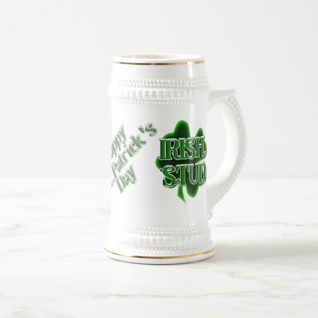 St. Patrick's Day Irish Stud Sejdel (Framsida höger)