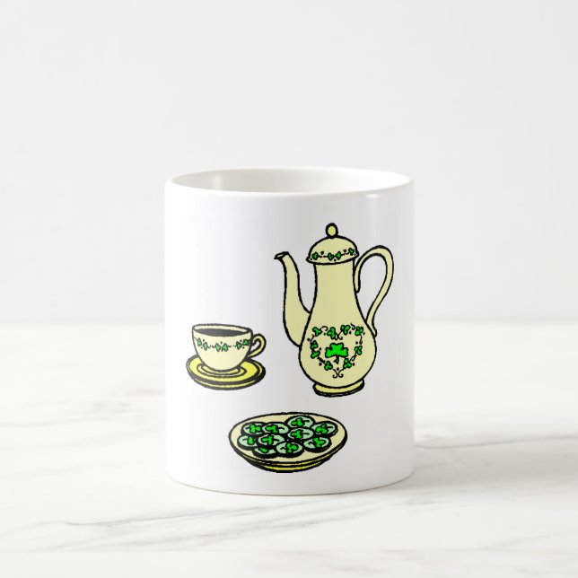 St. Patrick's Day Irish Tea Set Mugg (Center)
