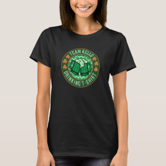 St patrick's day Irish Team Kelly Drinking Beer T Shirt