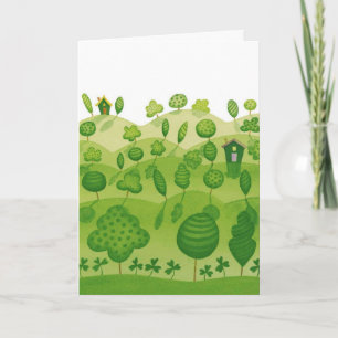 St patricks day Irish välsignelse Kort