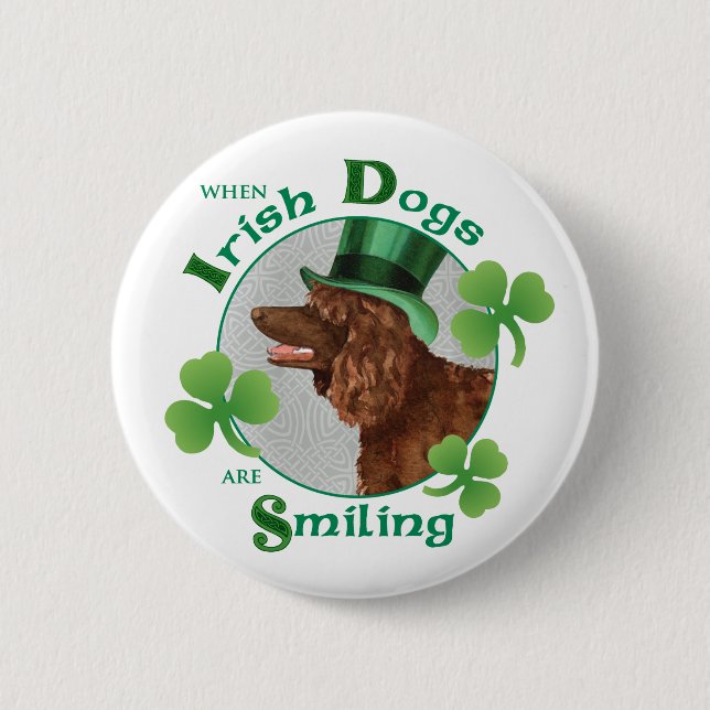 St. Patrick's Day Irish Vatten Spain Knapp (Framsida)