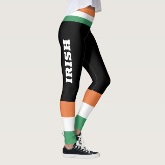 St patrick's day Irland Flagga Leggings