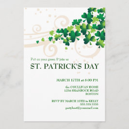 St. Patricks Day Irlands Shamrock Fest Inbjudan