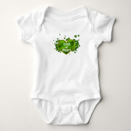St. Patrick's Day Irländsk i själen Babyblus T Shirt